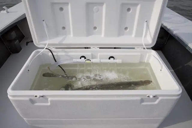 Alt view image 4 of 5 - Super Saver Live Well Bait System & Aerator Kit
