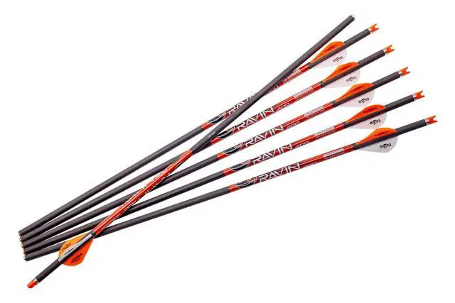 Alt view image 3 of 5 - Carbon Crossbow Arrows 400 Grain.003 - Six Pack, UPC:815942021385