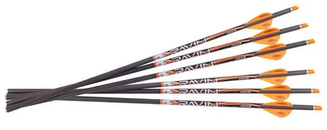 Alt view image 5 of 5 - Carbon Crossbow Arrows 400 Grain.003 - Six Pack, UPC:815942021385