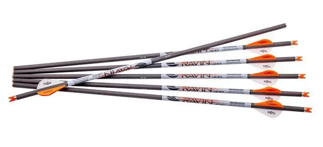 Alt view image 4 of 5 - Carbon Crossbow Arrows 400 Grain.003 - Six Pack, UPC:815942021385