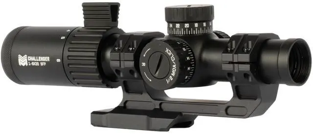 Main image of Challenger Micro 1-6x LPVO Scope | with HD Glass and Deadlock Scope Mount