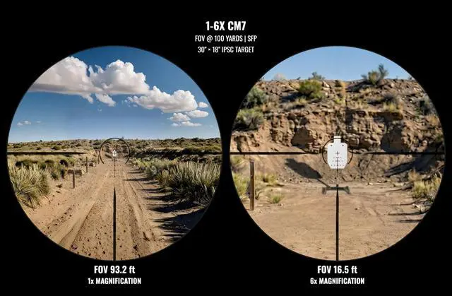 Alt view image 5 of 5 - Challenger Micro 1-6x LPVO Scope | with HD Glass and Deadlock Scope Mount