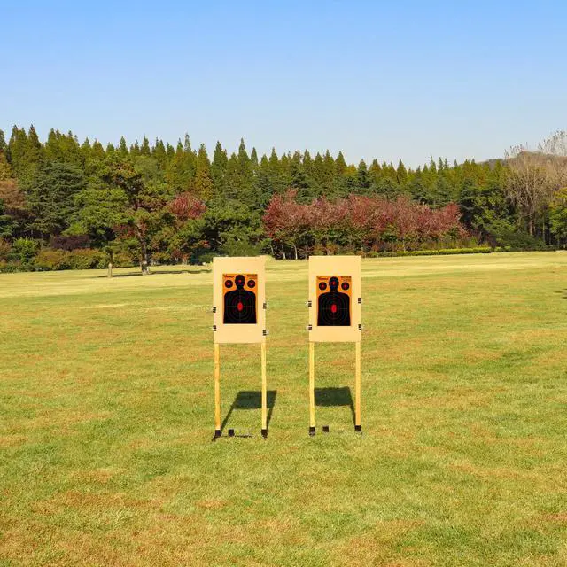 Alt view image 7 of 7 - Silhouette Splatter Paper Targets - Splash Effect of Multiple Colors - 12 x18 Inch