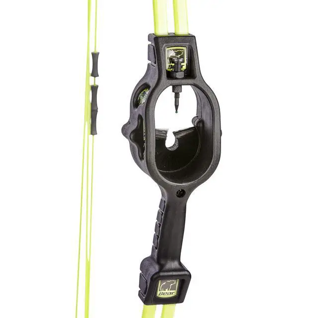 Alt view image 6 of 7 - Spark Youth Bow Set, Recommended for Ages 5 to 10, Ambidextrous, Includes 2 Arrows, Armguard, Quiver