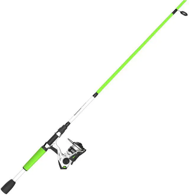 Main image of Roam Spinning Reel and Fishing Rod Combo, 6-Foot Fiberglass Fishing Pole, Split ComfortGrip Handle, Soft-Touch Handle Knob, Changeable Right- or Left-Hand Retrieve