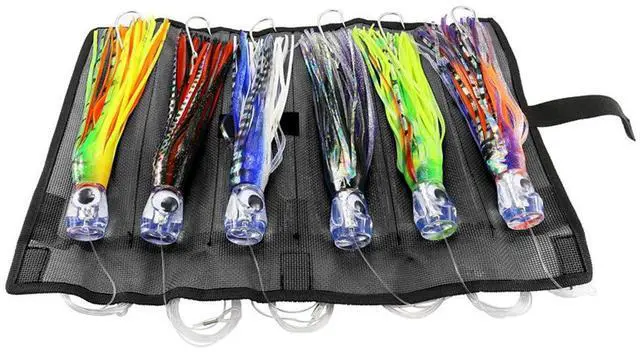 Main image of Saltwater Trolling Lure for Marlin Tuna Mahi Dolphin Durado Wahoo Trolling Lures Free Mesh Bag Offshore Big Game Lures