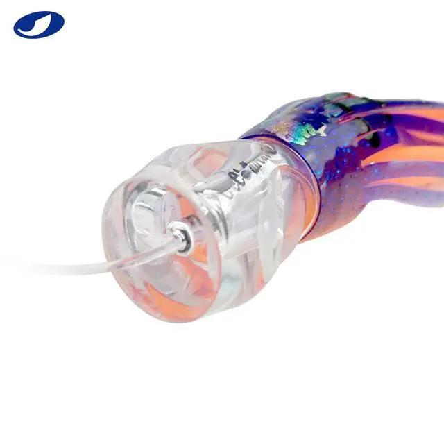 Alt view image 4 of 7 - Saltwater Trolling Lure for Marlin Tuna Mahi Dolphin Durado Wahoo Trolling Lures Free Mesh Bag Offshore Big Game Lures