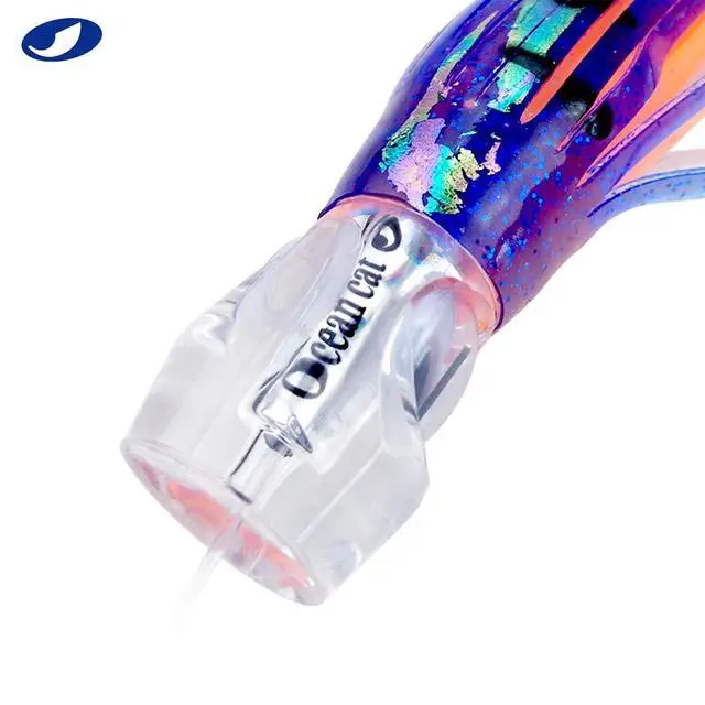 Alt view image 3 of 7 - Saltwater Trolling Lure for Marlin Tuna Mahi Dolphin Durado Wahoo Trolling Lures Free Mesh Bag Offshore Big Game Lures