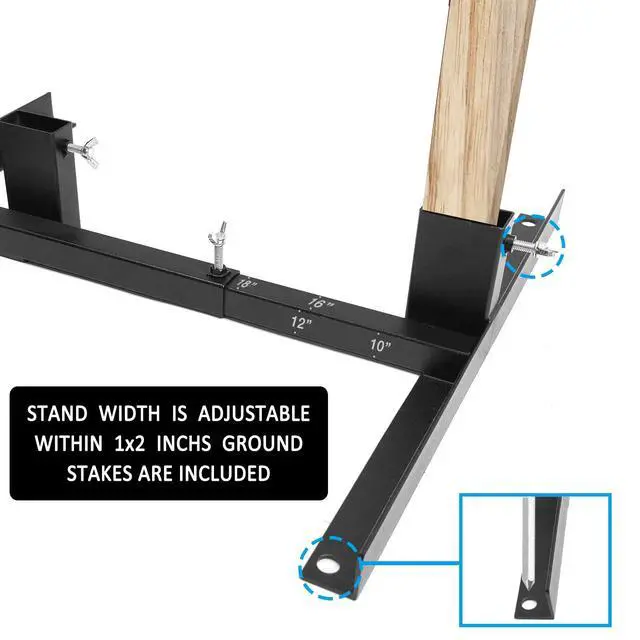 Alt view image 5 of 6 - 2 Pack Shooting Target Stand with 10pcs 17x25 Inch Sight in Paper Targets, Durable Paper Target Holder with Stable Adjustable Base for Cardboard Silhouette, H Shape, USPSA/IPSC, IDPA Practice