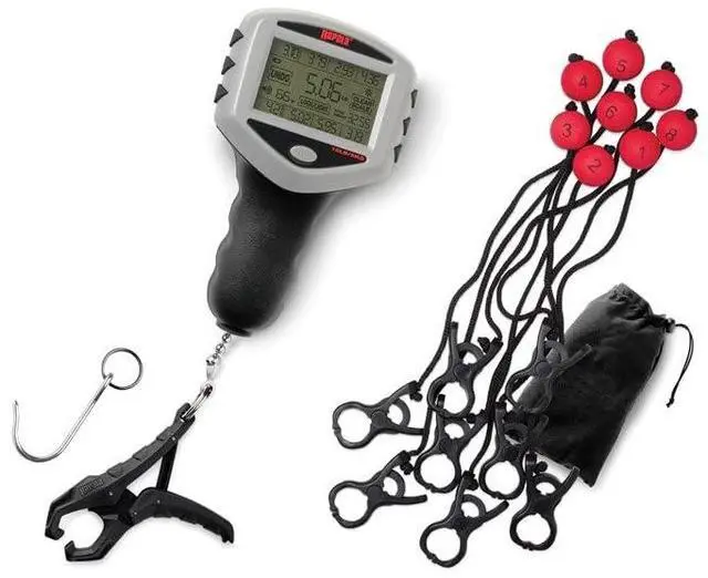 Main image of Touch Screen Digital Fish Scale, 15 lb Tournament Scale | Accurate Fish Weighing, Tournament Weigh-In Ready, Memory Storage, Freshwater and Saltwater Fishing, Easy Read Touch Display