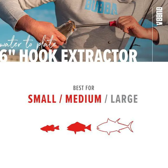 Alt view image 5 of 7 - Hook Extractor with Non-Slip Grip T-Handle with Marine Grade Stainless Steel Hook Extractor for Fishing and Angling