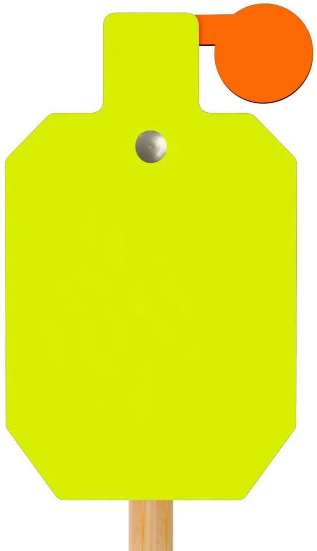 Main image of AR500 Steel Hostage Reactive IDPA Shooting Target 3/8" Thick Armored Steel Torso Targets - Neon Color