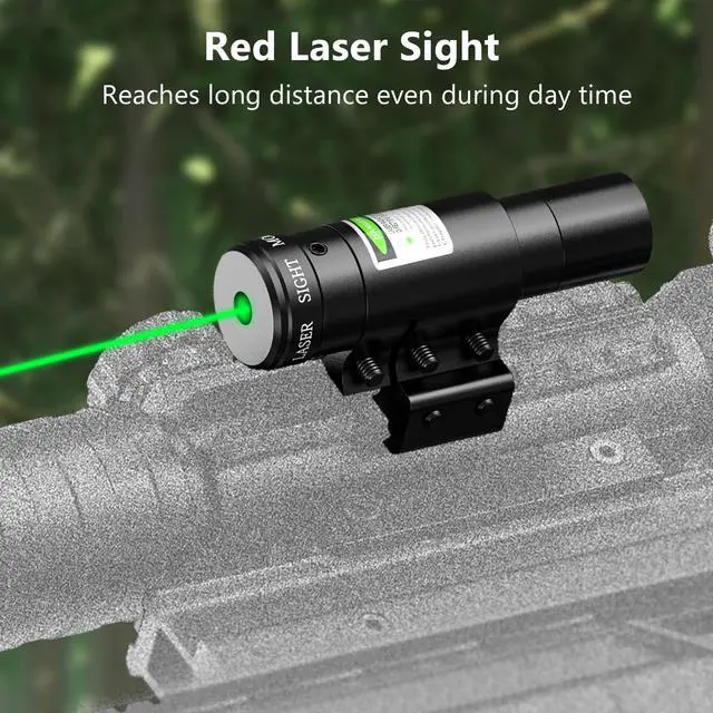Alt view image 6 of 7 - 3-9x32 Scope Combo with Dual Illuminated Scope Optics & 4 Holographic Reticle Red/Green Dot Sight & IIIA/2MW Laser Sight Rangefinder Illuminated Reflex Sight & 20mm Mount