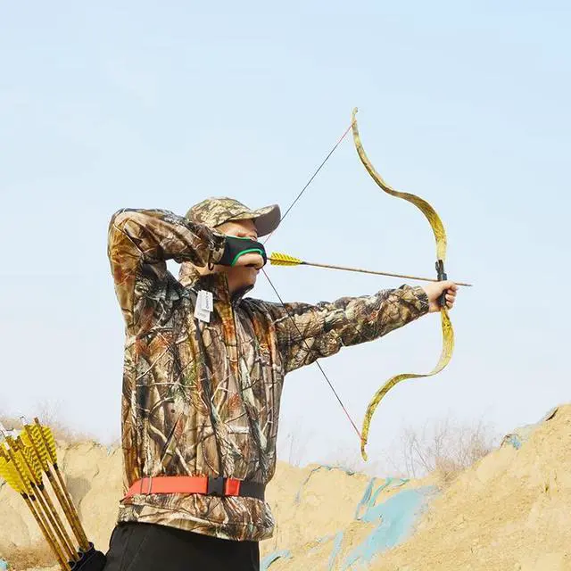 Alt view image 6 of 6 - 30 Archery Carbon Arrows Hunting Arrows with 4 Turkey Feather Removable Tips Targeting Practice Arrows 500 Spine for Compound & Recurve & Traditional Bow 6/12pcs