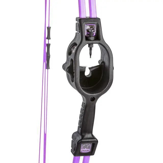 Alt view image 7 of 7 - Spark Youth Bow Set, Recommended for Ages 5 to 10, Ambidextrous, Includes 2 Arrows, Armguard, Quiver