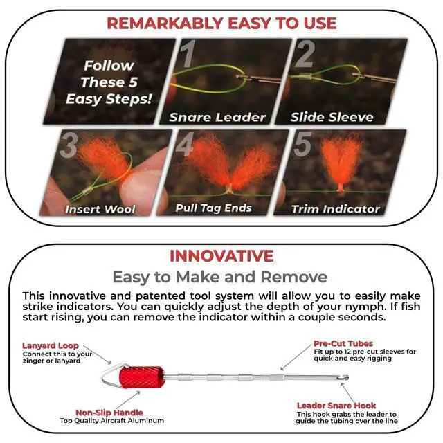 Alt view image 2 of 7 - New Zealand Strike Indicator Combo Pack