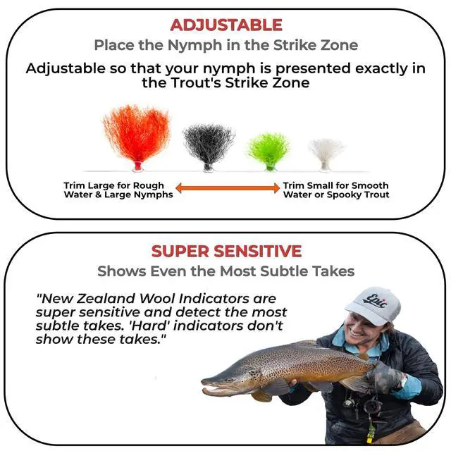 Alt view image 3 of 7 - New Zealand Strike Indicator Combo Pack