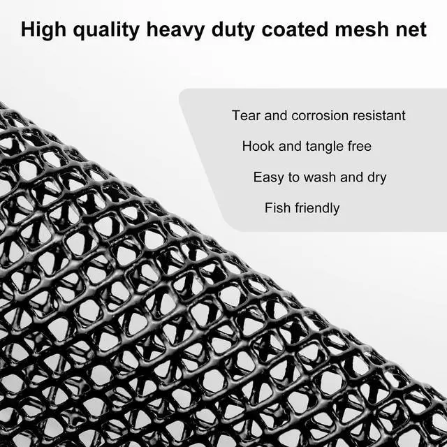 Alt view image 2 of 7 - Extra Large Foldable Floating Fishing Basket for Live Caught Fish, Heavy Duty Coated Mesh Bait Pen, Collapsible Mesh Fishing Basket