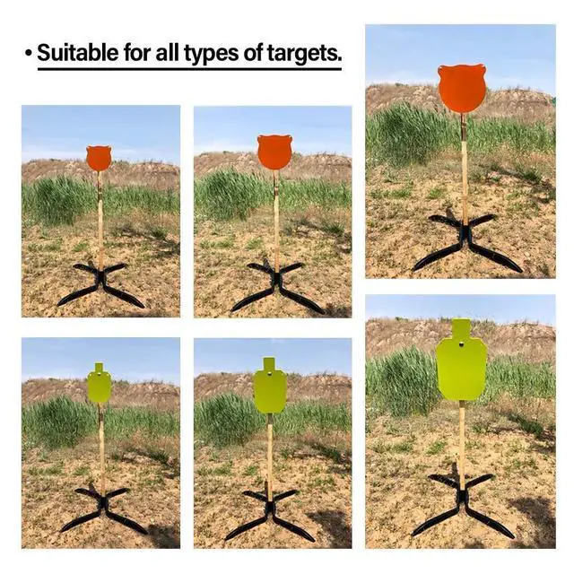 Alt view image 4 of 7 - Target Stand System - AR500 Steel Target with 2x4 Mount Kit