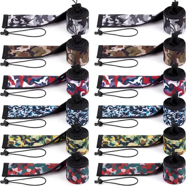 Main image of Neoprene Fishing Rod Sleeves, 2.5MM Thick Tangle-Free Covers, Protective Sock for Spinning Casting Rods, Travel Storage