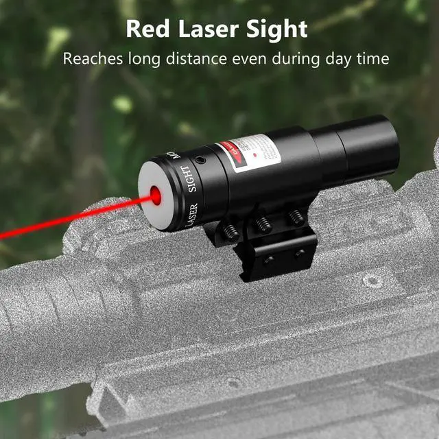 Alt view image 6 of 7 - 3-9x32 Scope Combo with Dual Illuminated Scope Optics & 4 Holographic Reticle Red/Green Dot Sight & IIIA/2MW Laser Sight Rangefinder Illuminated Reflex Sight & 20mm Mount