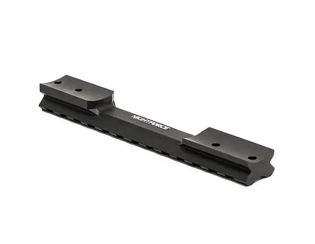 Alt view image 2 of 6 - Standard Duty Aluminum Mounting Scope Base | 1-Piece Lightweight Construction, Durable Hard Anodized Finish, 1913 Mil-Std/Picatinny Slots