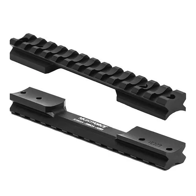 Alt view image 3 of 6 - Standard Duty Aluminum Mounting Scope Base | 1-Piece Lightweight Construction, Durable Hard Anodized Finish, 1913 Mil-Std/Picatinny Slots