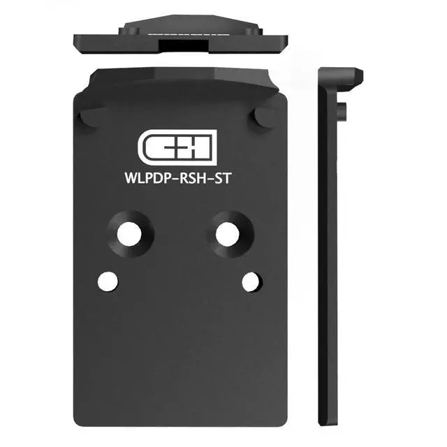 Alt view image 7 of 7 - Red Dot Mounting Plate Compatible with Walther PDP 1.0/2.0 | Compatible with Trijicon RMR/SRO | Holosun 407C/507C/507Comp/508T | Made in The USA