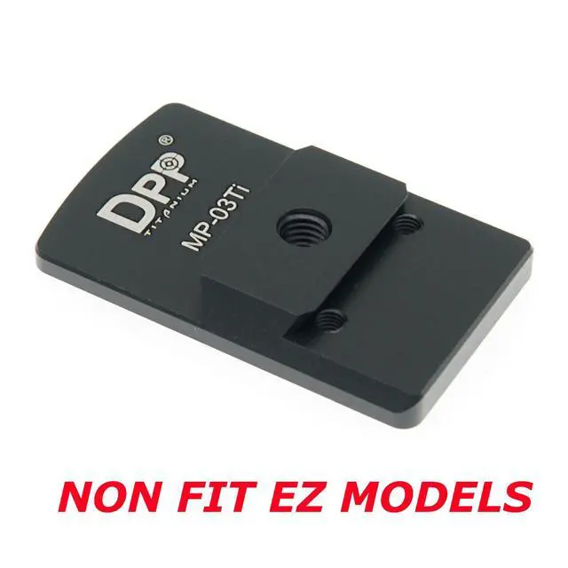 Alt view image 3 of 3 - Dovetail Mount Compatible with Smith Wesson MP Holosun 407K/507K Osight K/S/SE Sig Romeo Zero,Shield RMS