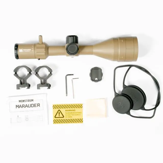 Alt view image 6 of 7 - Marauder 2-10x50 MPVO Rifle Scope with AO Adjustable Objective