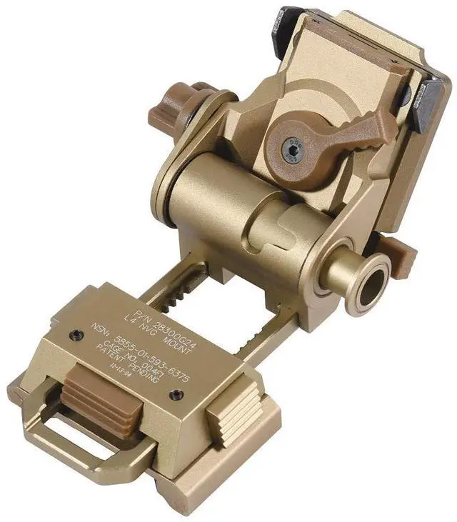 Main image of CNC PVS15/18 Night Vision Goggles Mount for L4G24 NVG Metal Helmet Mount