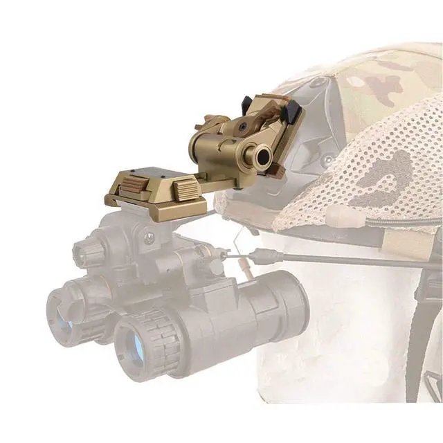 Alt view image 5 of 7 - CNC PVS15/18 Night Vision Goggles Mount for L4G24 NVG Metal Helmet Mount