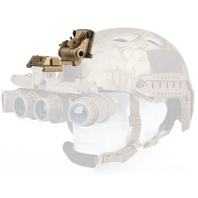 Alt view image 6 of 7 - CNC PVS15/18 Night Vision Goggles Mount for L4G24 NVG Metal Helmet Mount
