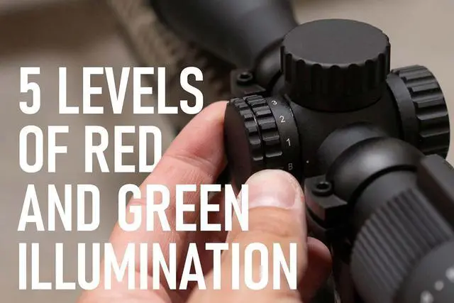 Alt view image 4 of 7 - Guardian 3-9x Rifle Scope with Illuminated MOA Reticle