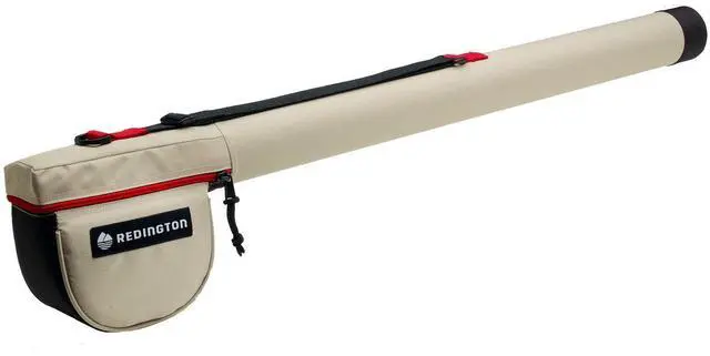 Main image of Fly Rod Travel Case, Plastic Reinforced Caps, Adjustable Shoulder Strap