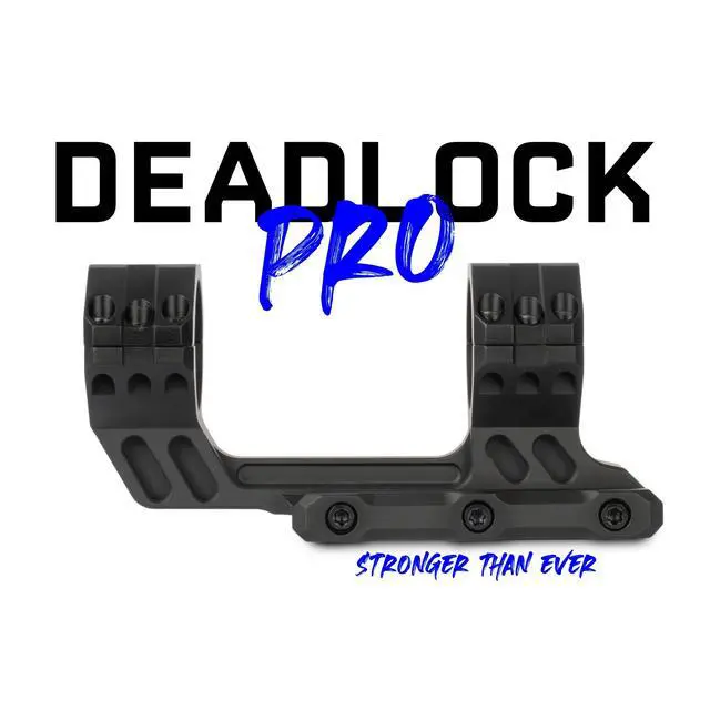 Alt view image 4 of 7 - Deadlock Pro Cantilever Scope Mount