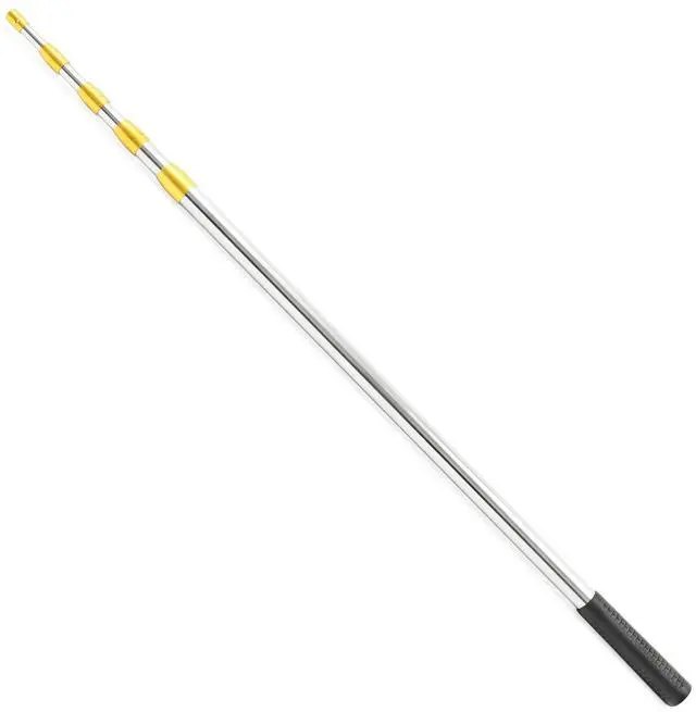 Main image of Retractable Fishing Gaff, 4.8/6.6/7.8/9.4/16.4ft Telescopic Fishing Gaff with 8mm Screw, Capable for Fish Gig Spear Harpoon Hook, Ice and Saltwater Fishing Gaff Pole for Hunting Fish Frog Mole