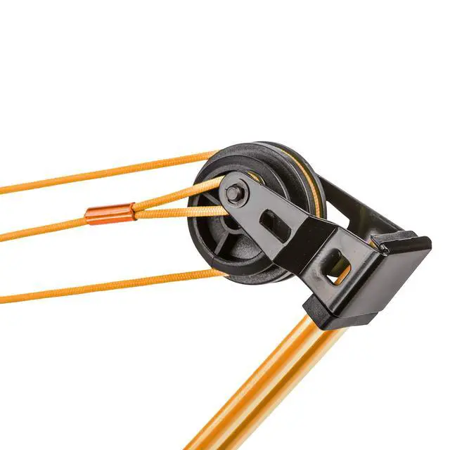 Alt view image 4 of 7 - Spark Youth Bow Set, Recommended for Ages 5 to 10, Ambidextrous, Includes 2 Arrows, Armguard, Quiver