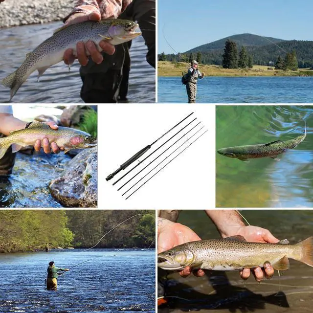Alt view image 7 of 7 - Stealth Fly Fishing Rod Combo Starter Kit