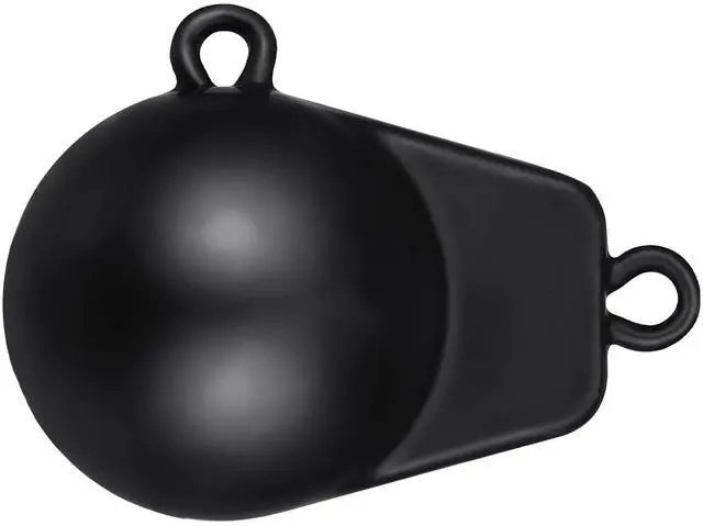 Main image of Downrigger Weight Coated Ball Fishing Downriggers Sinker for Downriggers, Black