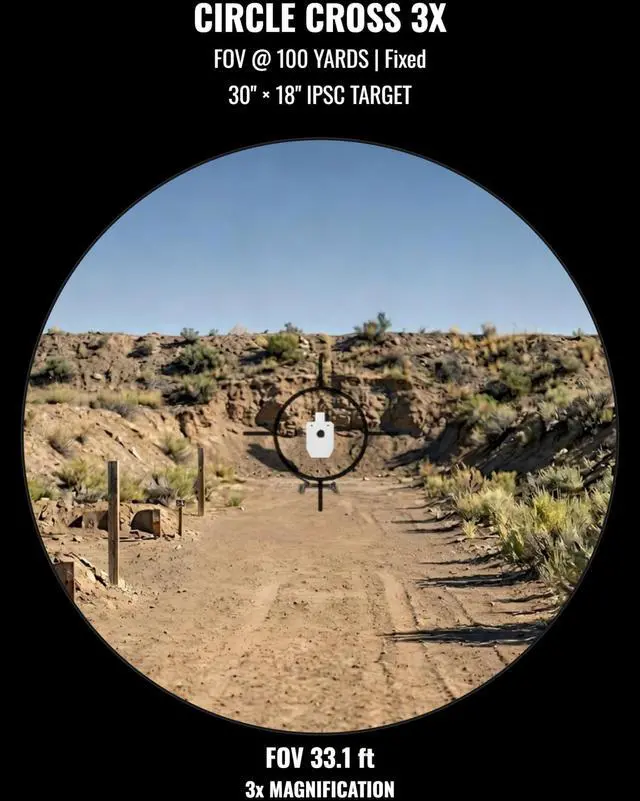 Alt view image 3 of 7 - Ruckus 3X Prism Scope with Shake Awake