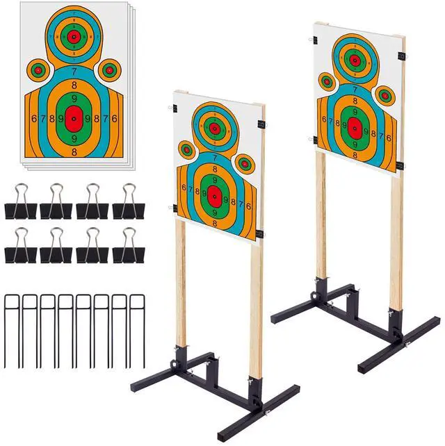 Main image of Adjustable Target Stand Base for Paper Shooting Targets