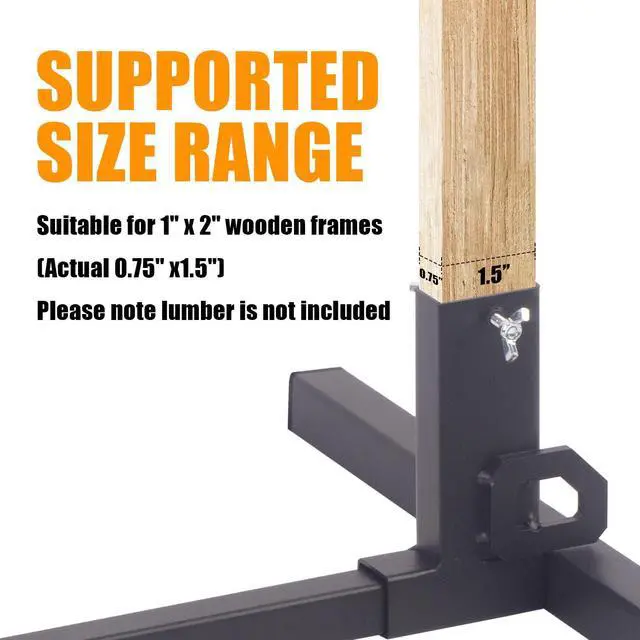Alt view image 4 of 6 - Adjustable Target Stand Base for Paper Shooting Targets