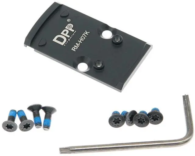 Main image of Optic Adapter Plate for RMR Cut Slide Without Thread Post, Compatible with Holosun 407K/507K/EPS/EPS Carry/RomeoZero and Osight K/S/SE