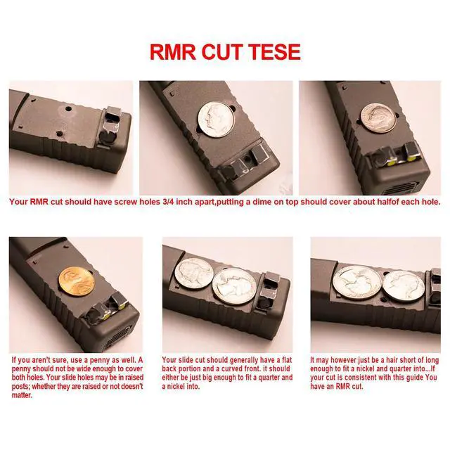 Alt view image 5 of 7 - Optic Adapter Plate for RMR Cut Slide Without Thread Post, Compatible with Holosun 407K/507K/EPS/EPS Carry/RomeoZero and Osight K/S/SE
