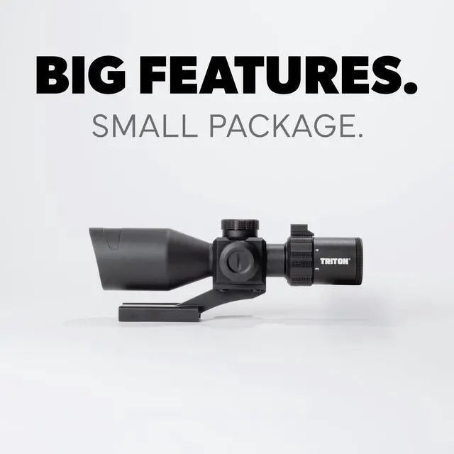 Alt view image 2 of 7 - Ronin HD 3-9x40 SFP MaxBright Fiber Reticle MPVO | Shorty | with or Without Adjustable Objective AO