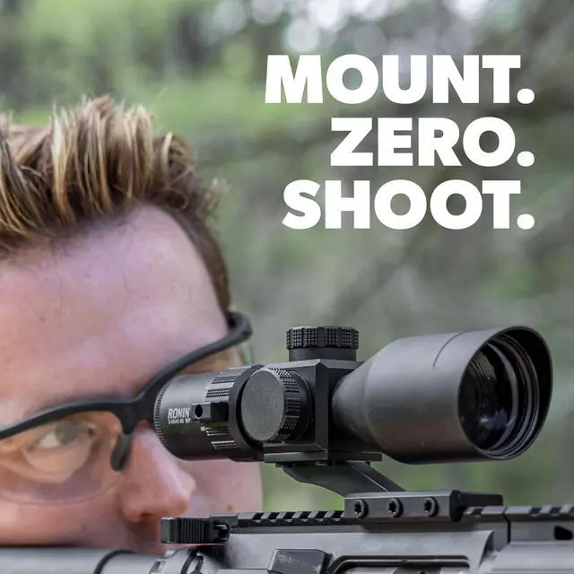 Alt view image 7 of 7 - Ronin HD 3-9x40 SFP MaxBright Fiber Reticle MPVO | Shorty | with or Without Adjustable Objective AO