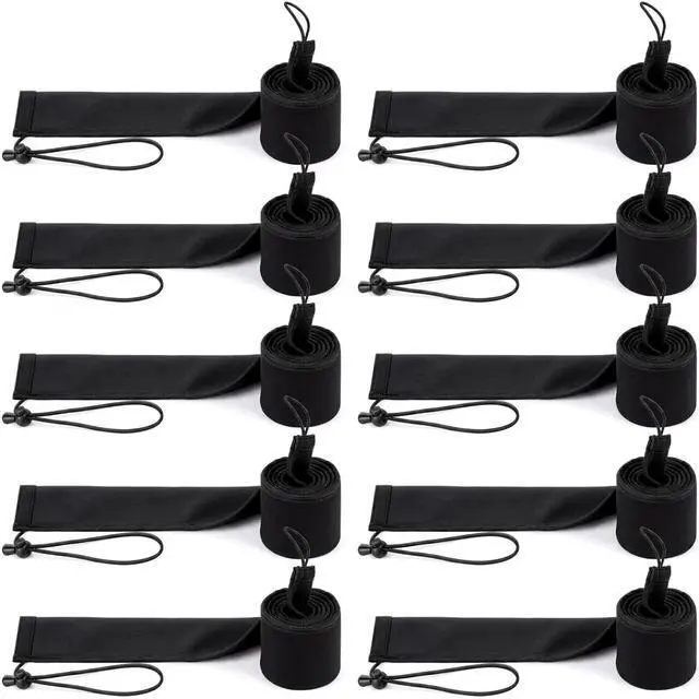 Main image of Neoprene Fishing Rod Sleeves, 2.5MM Thick Tangle-Free Covers, Protective Sock for Spinning Casting Rods, Travel Storage