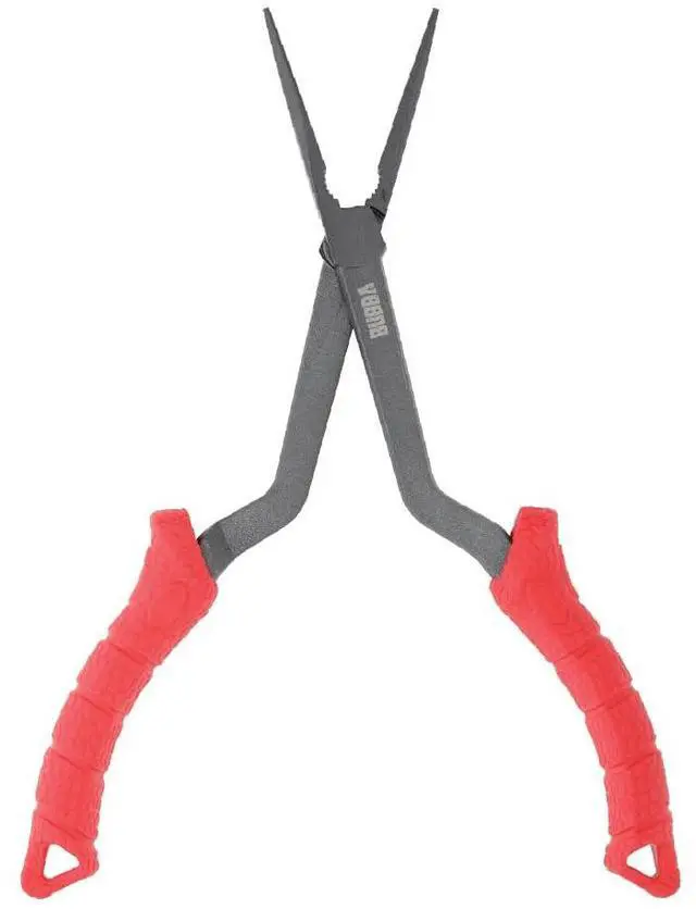 Main image of Forged Fishing Pliers with Cross Arm Design, Non-Slip Grip, Corrosion Resistant, Forged Steel, 11", For Fishing