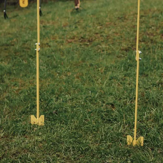 Alt view image 5 of 5 - Target Post and Frame with Ground Stakes, Rifle-Rated Steel, for Target Shooting and Outdoors